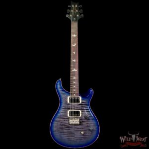 Paul Reed Smith PRS Wild West Guitars Special Run CE 24 Painted Black Neck 57/08 Covered Pickups Faded Grey Black Blue Burst 7.50 LBS - Image 3