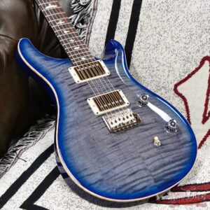 Paul Reed Smith PRS Wild West Guitars Special Run CE 24 Painted Black Neck 57/08 Covered Pickups Faded Grey Black Blue Burst 7.50 LBS - Image 6