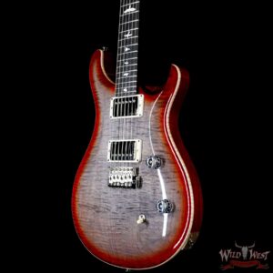 Paul Reed Smith PRS Wild West Guitars Special Run CE 24 Painted Black Neck 57/08 Covered Pickups Faded Grey Black Cherry Burst 7.85 LBS - Image 2