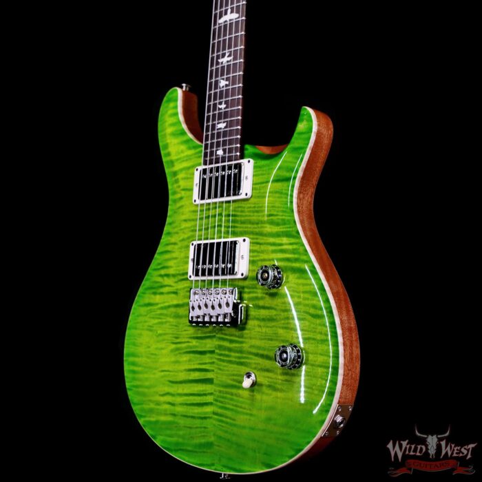 Paul Reed Smith PRS Wild West Guitars Special Run CE 24 Painted Black Neck 57/08 Covered Pickups Eriza Verde 8.00 LBS - Image 2