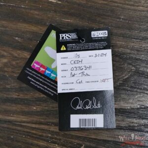 Paul Reed Smith PRS Wild West Guitars Special Run CE 24 Painted Black Neck 57/08 Covered Pickups Eriza Verde 8.00 LBS - Image 10