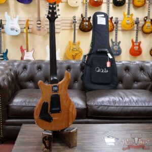 Paul Reed Smith PRS Wild West Guitars Special Run Flame Top Black Neck CE 24 Faded Grey Black Blue Burst 317888 - Image 8