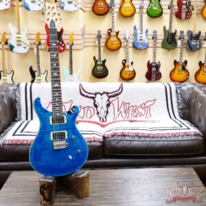 Paul Reed Smith PRS CE 24 Rosewood Fingerboard Blue Matteo - Image 4