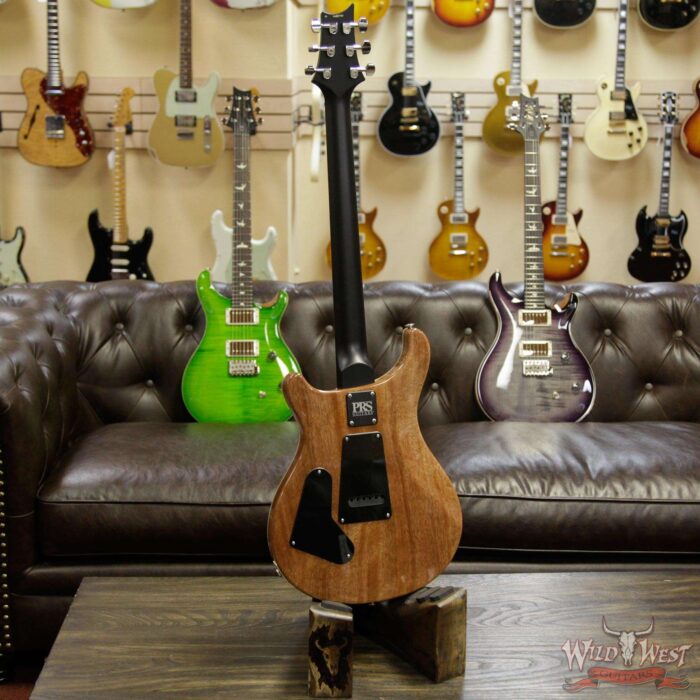 PRS Wild West Guitars Special Run CE 24 Flame Top Painted Neck 57/08 Pickups Blue Matteo 288746 - Image 8