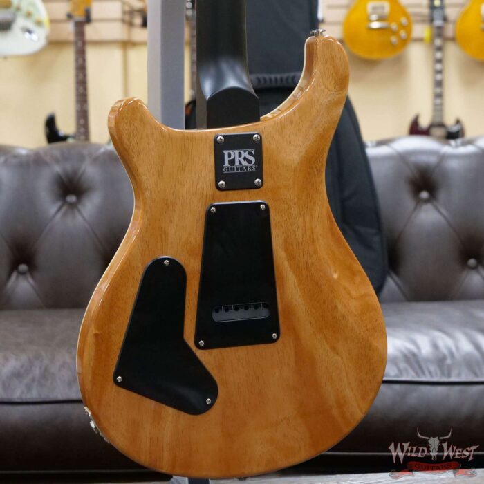 PRS Wild West Guitars Special Run CE 24 Flame Top Painted Neck 57/08 Pickups Blue Matteo 296659 - Image 10