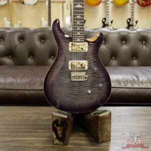 Paul Reed Smith PRS Wild West Guitars Special Run CE 24 Flame Top 57/08 Pickups Charcoal Purple Burst 251448 - Image 11