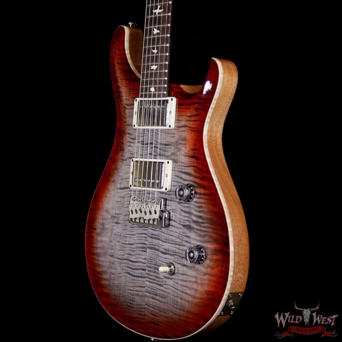 PRS WWG Special Run CE 24 57/08 Pickups Painted Black Neck Faded Gray Black Cherry Burst 292241 - Image 2