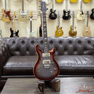 PRS WWG Special Run CE 24 57/08 Pickups Painted Black Neck Faded Gray Black Cherry Burst 292241 - Image 9