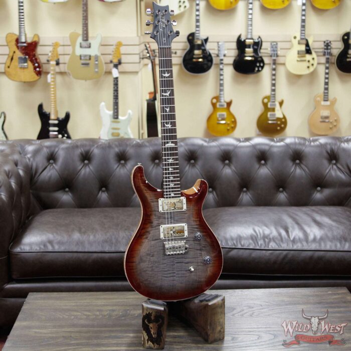 PRS WWG Special Run CE 24 57/08 Pickups Painted Black Neck Faded Gray Black Cherry Burst 292241 - Image 9