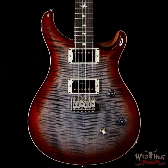 PRS WWG Special Run CE 24 57/08 Pickups Painted Black Neck Faded Gray Black Cherry Burst 294531 - Image 3