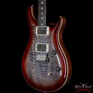 PRS WWG Special Run CE 24 57/08 Pickups Painted Black Neck Faded Gray Black Cherry Burst 294531 - Image 2