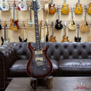 PRS WWG Special Run CE 24 57/08 Pickups Painted Black Neck Faded Gray Black Cherry Burst 294531 - Image 6