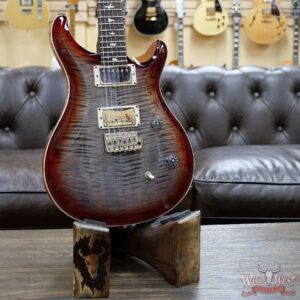 PRS WWG Special Run CE 24 57/08 Pickups Painted Black Neck Faded Gray Black Cherry Burst 294531 - Image 8