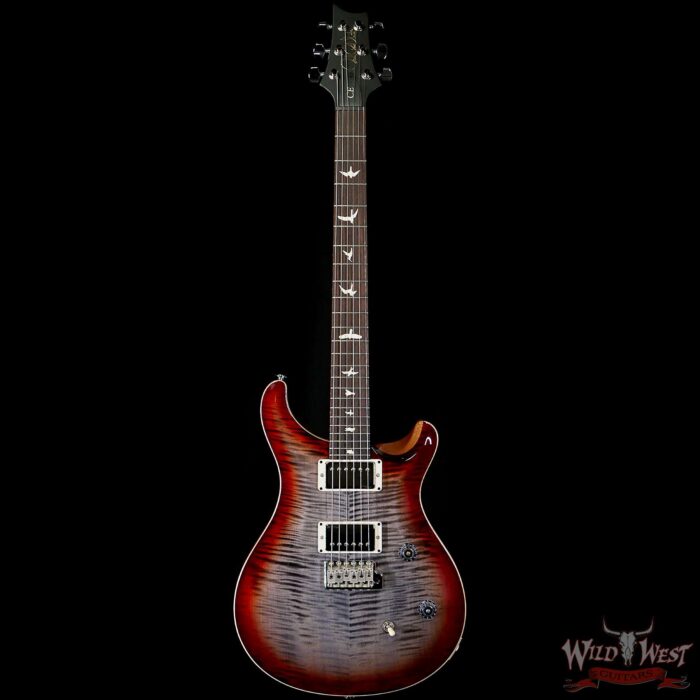 PRS WWG Special Run CE 24 57/08 Pickups Painted Black Neck Faded Gray Black Cherry Burst 294531 - Image 4