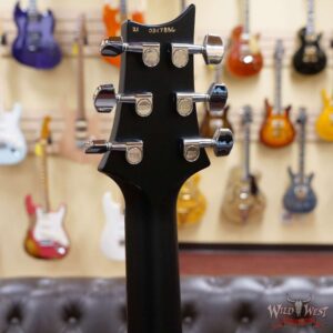PRS Wild West Guitars Special Run Flame Top Black Neck CE 24 Faded Gray Black Cherry Burst 318886 - Image 9
