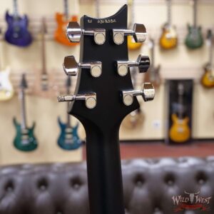 PRS Wild West Guitars Special Run Flame Top Black Neck CE 24 Faded Gray Black Cherry Burst 318382 - Image 9