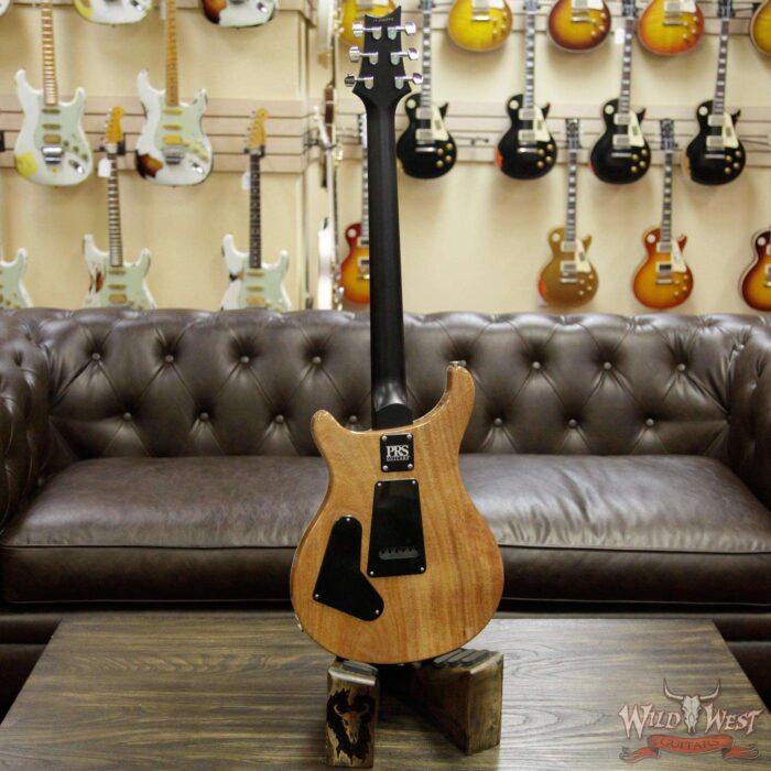 PRS Wild West Guitars Special Run CE 24 Flame Top 57/08 Pickups Faded Grey Black Cherry Burst 243894 - Image 10