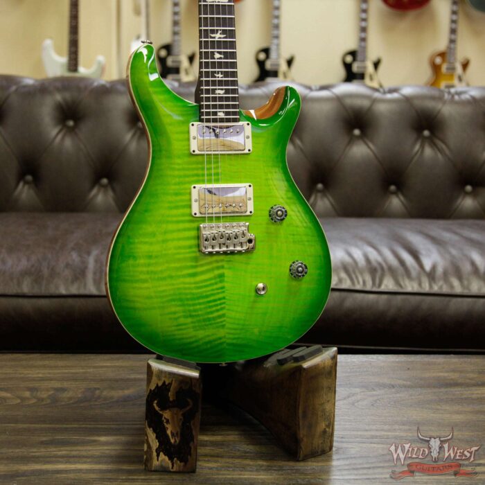 Paul Reed Smith PRS Wild West Guitars Special Run CE 24 Flame Top 57/08 Pickups Eriza Verde 252412 - Image 10