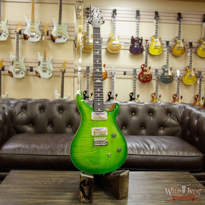 Paul Reed Smith PRS Wild West Guitars Special Run CE 24 Flame Top 57/08 Pickups Eriza Verde 252412 - Image 8