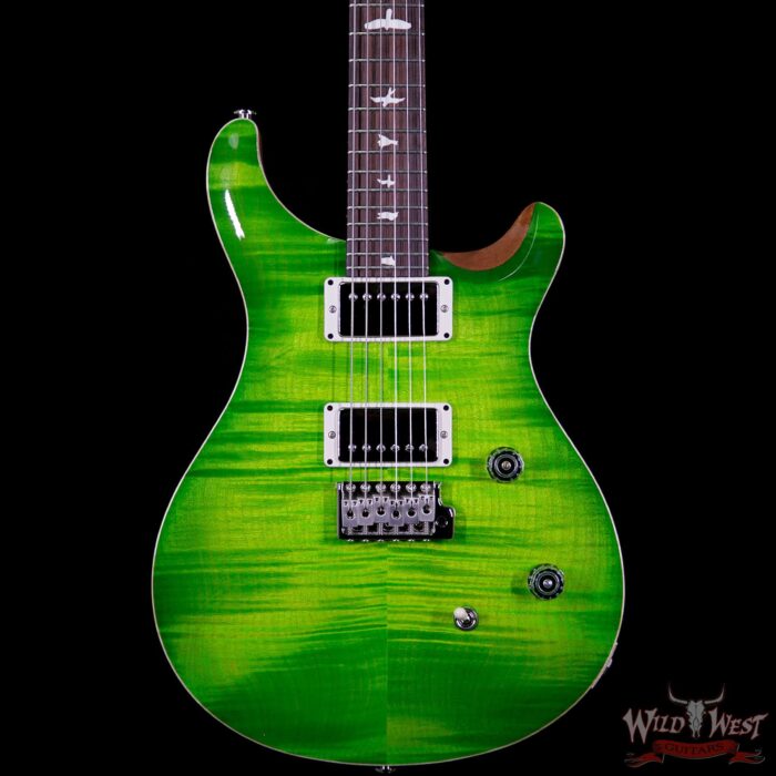 Paul Reed Smith PRS Wild West Guitars Special Run CE 24 Flame Top 57/08 Pickups Eriza Verde 244027 - Image 3