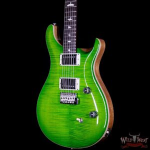 Paul Reed Smith PRS Wild West Guitars Special Run CE 24 Flame Top Painted Neck 57/08 Pickups Eriza Verde 292922 - Image 2