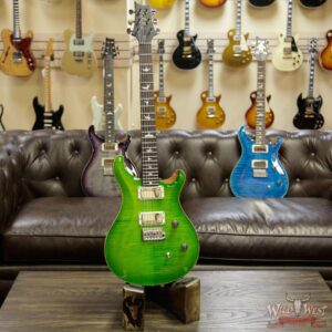 Paul Reed Smith PRS Wild West Guitars Special Run CE 24 Flame Top Painted Neck 57/08 Pickups Eriza Verde 292922 - Image 5