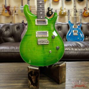 Paul Reed Smith PRS Wild West Guitars Special Run CE 24 Flame Top Painted Neck 57/08 Pickups Eriza Verde 292922 - Image 7