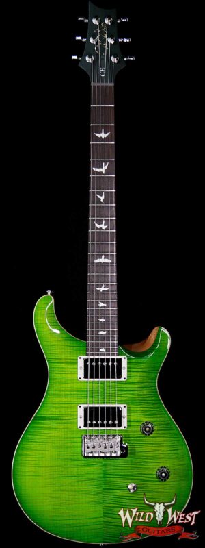 Paul Reed Smith PRS Wild West Guitars Special Run CE 24 Flame Top Painted Neck 57/08 Pickups Eriza Verde 292922