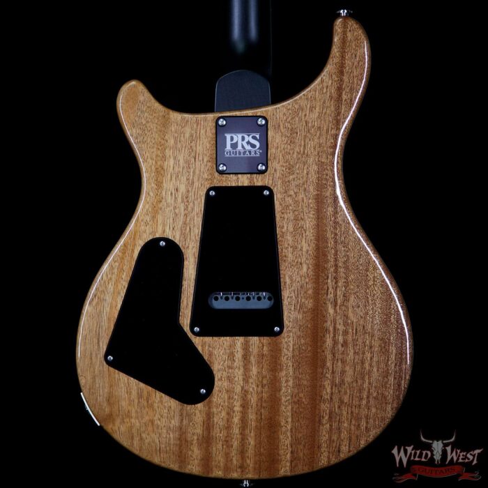 PRS Wild West Guitars Special Run CE 24 Flame Top 57/08 Pickups Faded Grey Black Blue Burst 244783 - Image 6