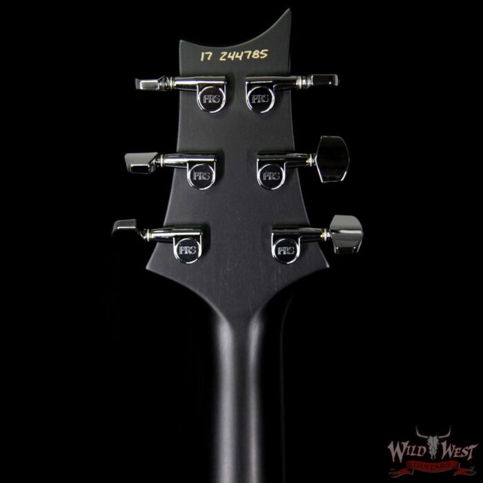 PRS Wild West Guitars Special Run CE 24 Flame Top 57/08 Pickups Faded Grey Black Blue Burst 244785 - Image 7