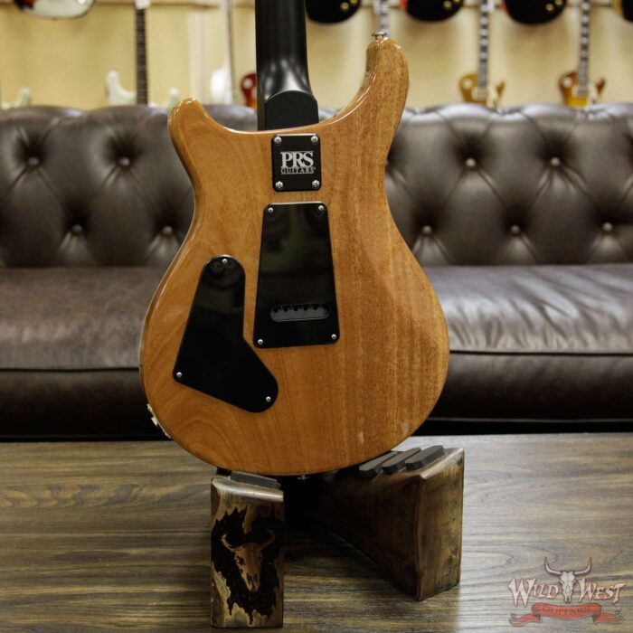 PRS Wild West Guitars Special Run CE 24 Flame Top 57/08 Pickups Faded Grey Black Cherry Burst 240813 - Image 11