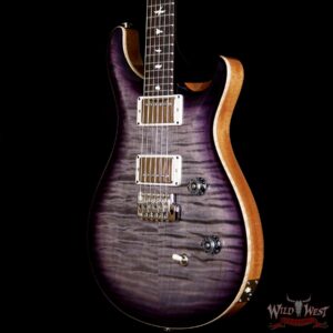 PRS Wild West Guitars Special Run CE 24 Flame Top 57/08 Pickups Faded Grey Black Purple Burst 244778 - Image 2