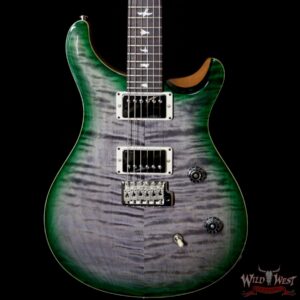 Paul Reed Smith PRS WWG Special Run CE 24 Flame Maple Top 57/08 Pickups Faded Gray Black Green Burst 251440 - Image 3