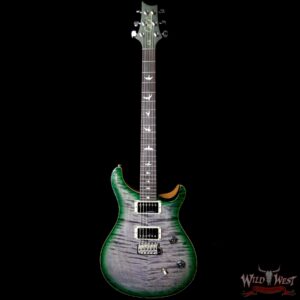 Paul Reed Smith PRS WWG Special Run CE 24 Flame Maple Top 57/08 Pickups Faded Gray Black Green Burst 251440 - Image 4