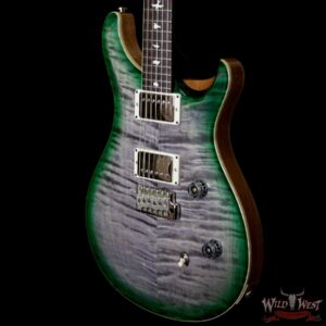Paul Reed Smith PRS WWG Special Run CE 24 Flame Maple Top 57/08 Pickups Faded Gray Black Green Burst 251440 - Image 2