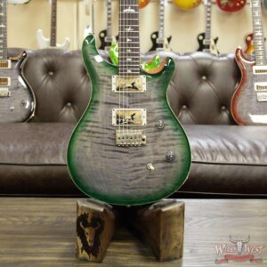 Paul Reed Smith PRS WWG Special Run CE 24 Flame Maple Top 57/08 Pickups Faded Gray Black Green Burst 251440 - Image 10