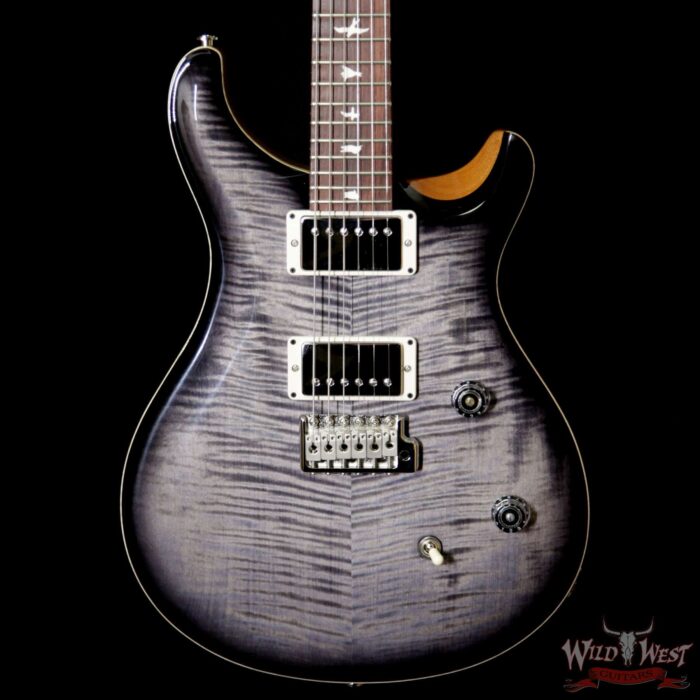 Paul Reed Smith PRS WWG Special Run CE 24 Flame Maple Top 57/08 Pickups Faded Gray Black Black Burst 250948 - Image 3