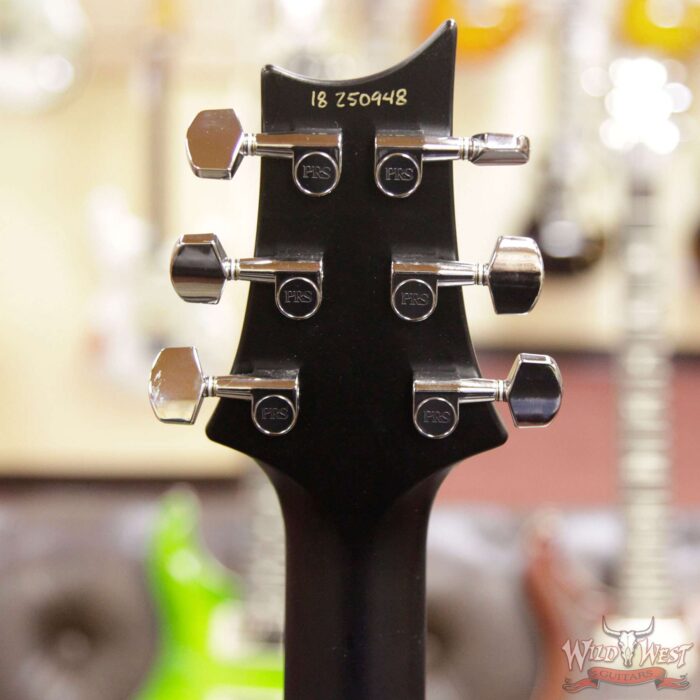 Paul Reed Smith PRS WWG Special Run CE 24 Flame Maple Top 57/08 Pickups Faded Gray Black Black Burst 250948 - Image 12