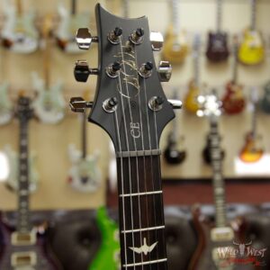 PRS Wild West Guitars Special Run CE 24 Flame Maple Top 57/08 Pickups Faded Gray Black Black Burst 250909 - Image 9
