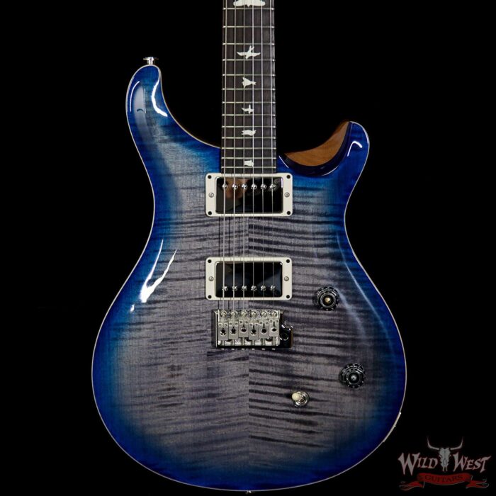 PRS WWG Special Run CE 24 Flame Maple Top 57/08 Pickups Faded Gray Black Blue Burst 251430 - Image 3