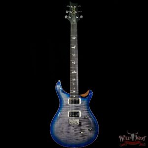 PRS WWG Special Run CE 24 Flame Maple Top 57/08 Pickups Faded Gray Black Blue Burst 251430 - Image 4