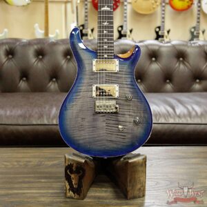PRS WWG Special Run CE 24 Flame Maple Top 57/08 Pickups Faded Gray Black Blue Burst 251430 - Image 8