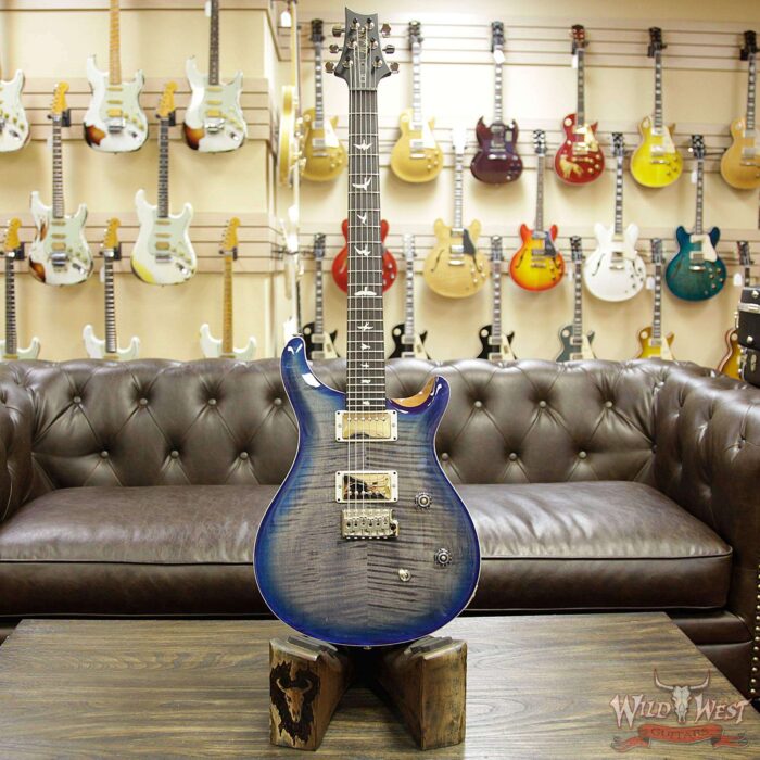 PRS WWG Special Run CE 24 Flame Maple Top 57/08 Pickups Faded Gray Black Blue Burst 251430 - Image 9