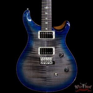 Paul Reed Smith WWG Special Run CE 24 Flame Maple Top 57/08 Pickups Faded Gray Black Blue Burst 254072 - Image 3