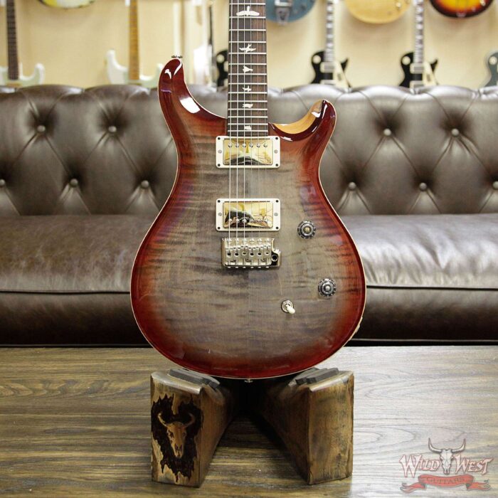 PRS WWG Special Run CE 24 Flame Maple Top 57/08 Pickups Faded Gray Black Cherry Burst - Image 9