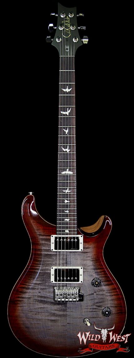 PRS WWG Special Run CE 24 Flame Maple Top 57/08 Pickups Faded Gray Black Cherry Burst