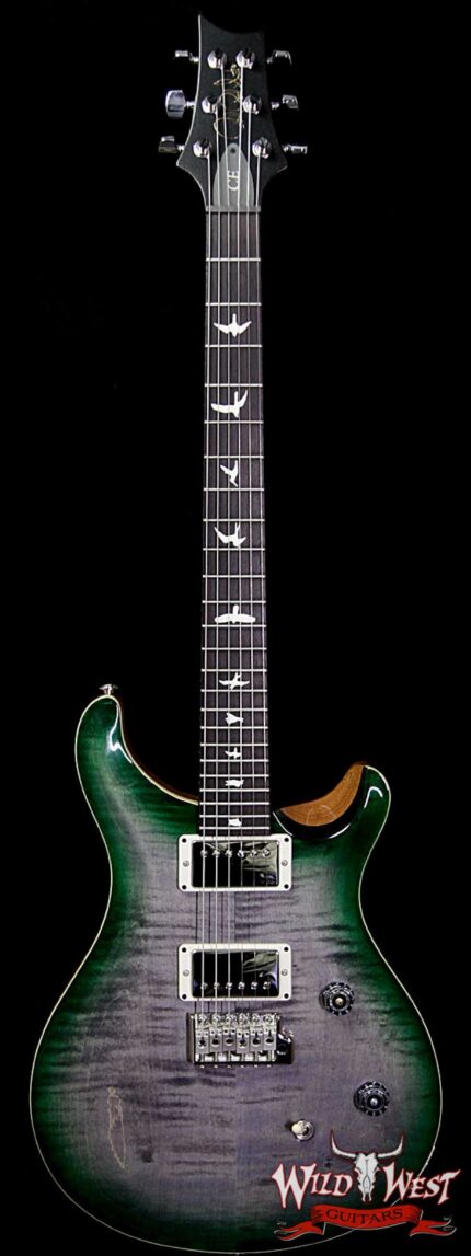 PRS WWG Special Run CE 24 Flame Maple Top 57/08 Pickups Faded Gray Black Green Burst 252603