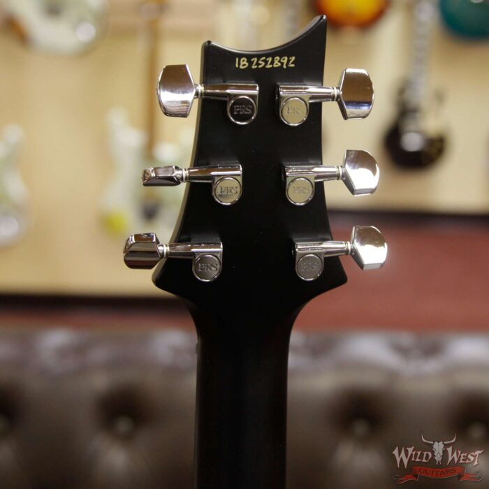 Paul Reed Smith PRS Wild West Guitars Special Run CE 24 Flame Top 57/08 Pickups Charcoal Purple Burst 252892 - Image 12