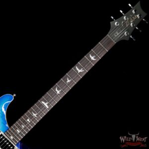 PRS Wild West Guitars Special Run CE 24 Flame Top Painted Neck 57/08 Pickups Makena Blue 290165 - Image 5