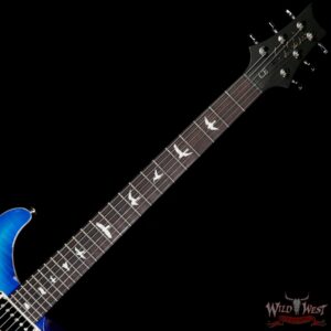 PRS Wild West Guitars Special Run CE 24 Flame Top Painted Neck 57/08 Pickups Makena Blue 286740 - Image 5